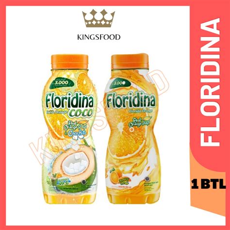 Jual Floridina Orange Dan Coco 1 Botol 350 ML Shopee Indonesia