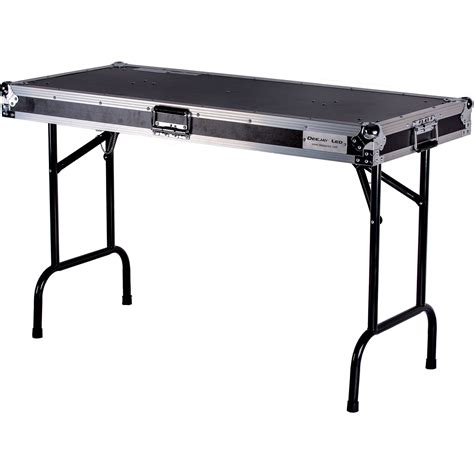 DeeJay LED Universal Foldout DJ Table with Locking TBHTABLE48