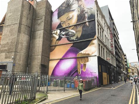 Street Art In Glasgow The Hyper Realistic Wall Murals By Smug The