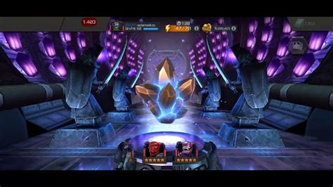 Mcoc Act 6 Grandmaster Takedown And 2x 6 Star 4x 5 Star Insane Crystal Opening Youtube