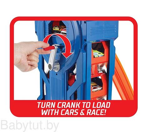 Мега гараж Hot Wheels FTB Mega Garage FTB купить в Минске в интернет магазине BabyTut