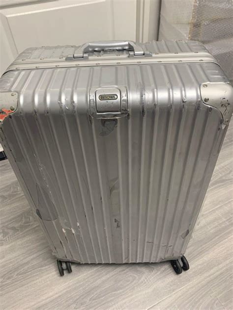 Used Rimowa Luggage Hobbies Toys Travel Luggage On Carousell