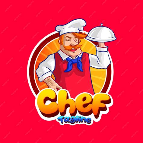 Premium Vector Chef Mascot Character Vector Template