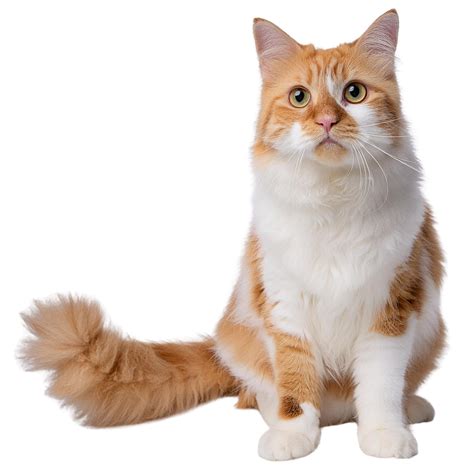 American curl cat, illustration 45384096 PNG