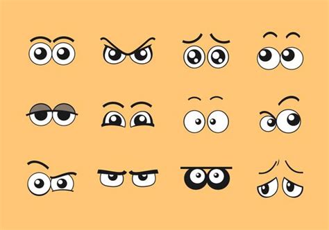 Cartoon Eyes Vector Art, Icons, and Graphics for Free Download