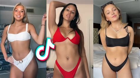 Show Yourself In Baggy Clothes Then In A Bikini Tiktok Compilation Youtube