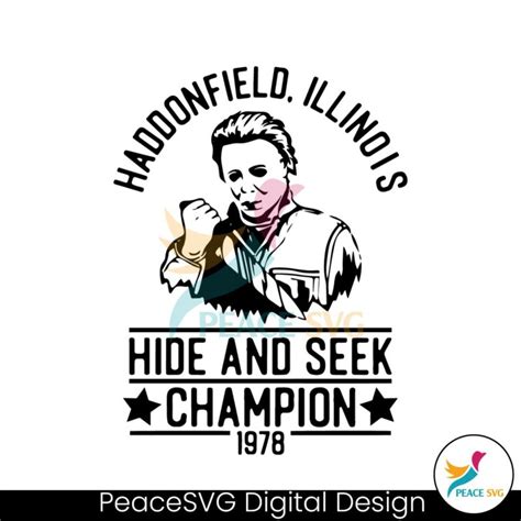 Michael Myers Haddonfield Illinois SVG Digital Cricut File » PeaceSVG