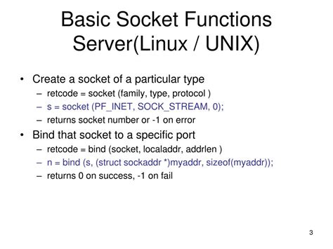 Ppt Sockets Programming In Linux Powerpoint Presentation Free Download Id 6032957