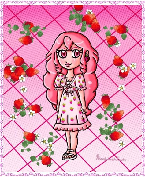 Berry Strawberry Dress By Goddessprincesslulu On Deviantart