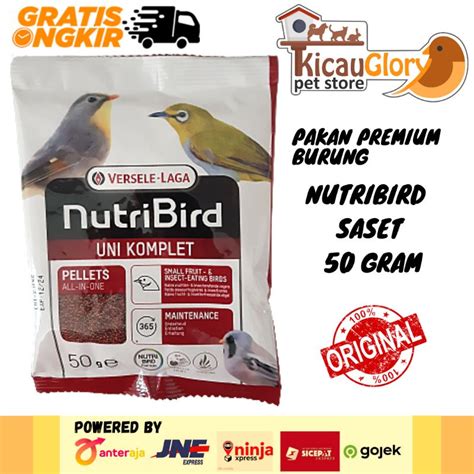 Jual Nutribird Nutri Bird Uni Komplet Versele Laga Kemasan Gram Dan