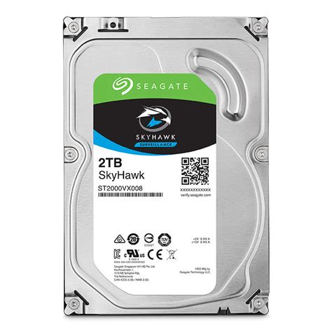 Seagate 2TB SkyHawk Surveillance SATA III 3.5" ST2000VXA08 B&H