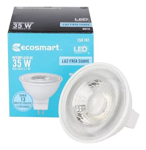 Foco Led Mr Ecosmart W L Menes Luz Blanca