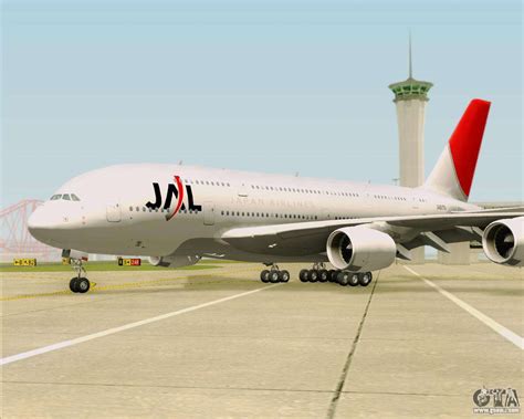 Airbus A380-800 Japan Airlines (JAL) for GTA San Andreas