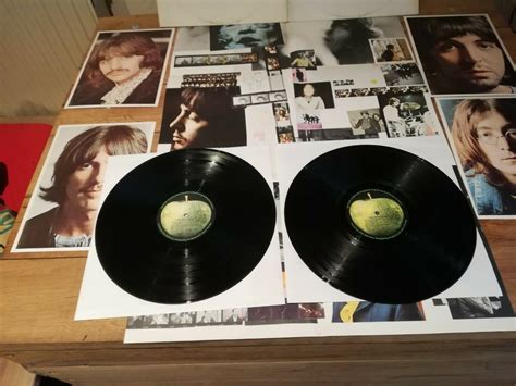 Popsike The Beatles Weisses Album Mit Poster Und Karten Top