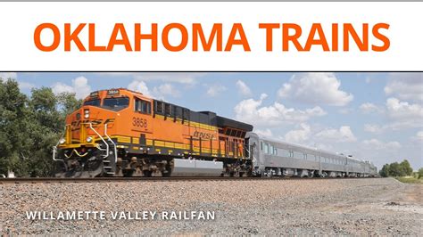 BNSF Transcon At Curtis Hill And Waynoka Oklahoma 4K YouTube