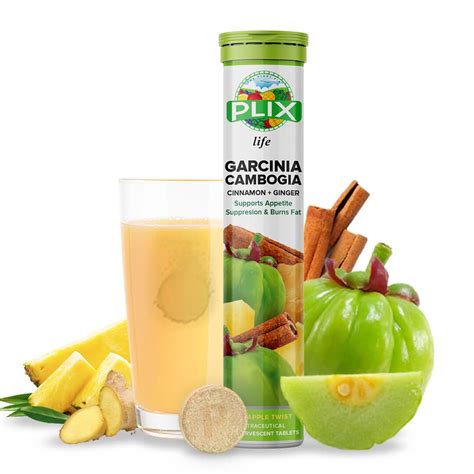 Plix Life Garcinia Cambogia Effervescent Tablets Nutrabay