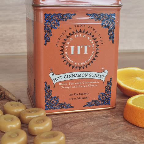 Black Tea Harney Sons Hot Cinnamon Sunset Pcs Coffee Friend