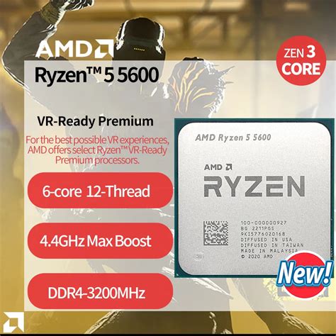 Novo Amd Ryzen R Ghz Seis N Cleo Processador Cpu De