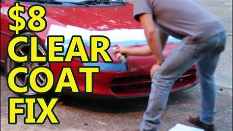 How To Fix Clear Coat On Car