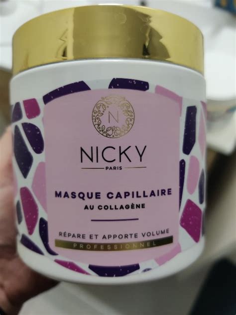 Nicky Paris Masque Capillaire au Collagène Cheveux Fins et Sans Volume