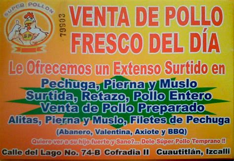 SUPER POLLON Venta de Pollo Fresco y Preparado Pollería