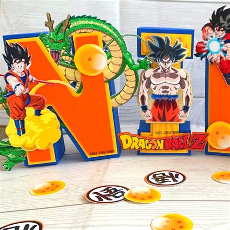 Dragon Ball Z Party Decorations Dragon Ball Z Birthday Decorations