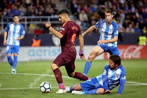 Fc Barcelonas Uruguayan Forward Luis Suarez Editorial Stock Photo