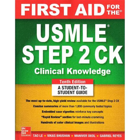 First Aid For The USMLE Step 2 CK Clinical Knowledge 10th Edition