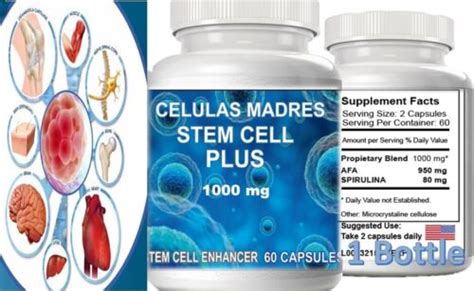 New Stem Cell Enhancer Caps Mg Regenex Celulas Madres Caps