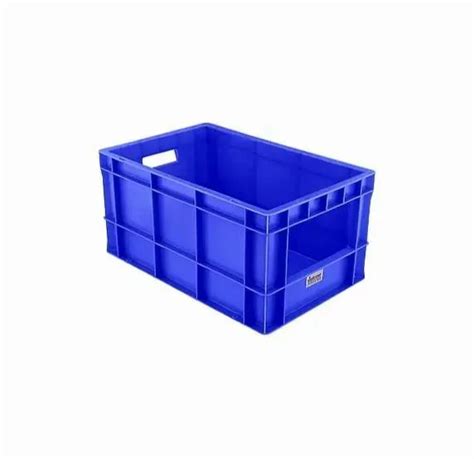 Blue Nilkamal Plastic Crates Outer Dimension LXWXH 500X 325 X 360