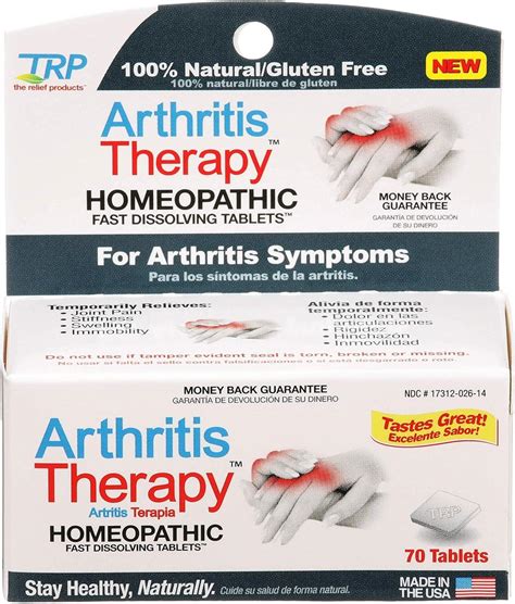 Arthritis Therapy by The Relief Products - Fast Relief for Joint Pain