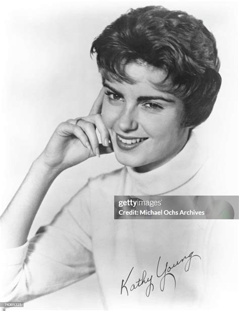 "A Thousand Stars" singer Kathy Young poses for a portrait in 1960 ...