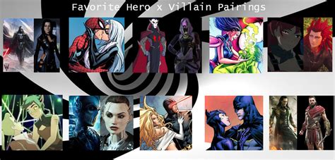 My Favorite Hero X Villain Pairings By Jackskellington416 On Deviantart