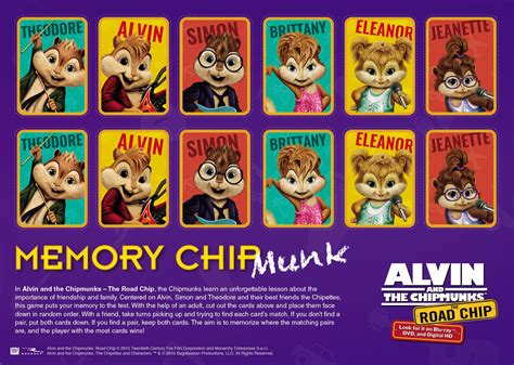 Alvin and the Chipmunks: The Road Chip Activity Sheets - As The Bunny Hops®