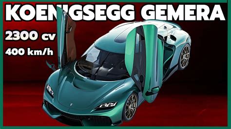 KOENIGSEGG GEMERA UM DOS CARROS MAIS INCRÍVEIS DO MUNDO YouTube