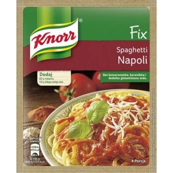 Knorr Fix Spaghetti Napoli G Department Products