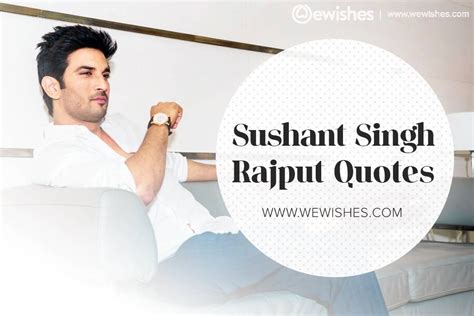 Sushant Singh Rajput Quotes: That Will Add Value To Your Life