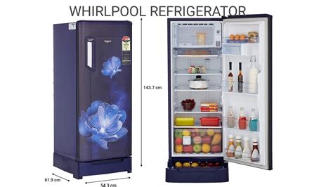 Whirlpool Single Dor Refrigerator Whirlpool Refrigerator Review And