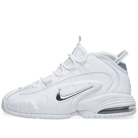 Nike Air Max Penny White And Metallic Silver End Nl