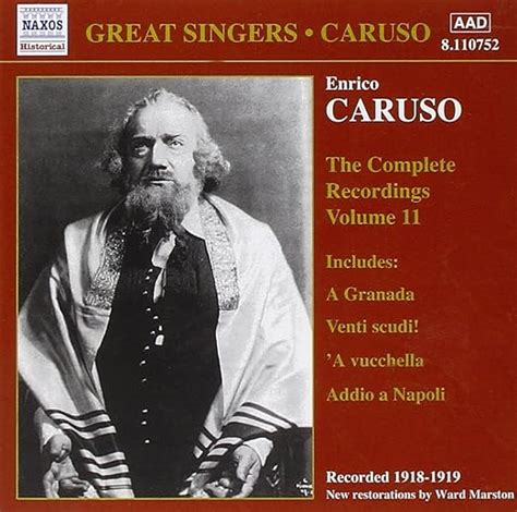 Various Artists Enrico Caruso The Complete Recordings Vol