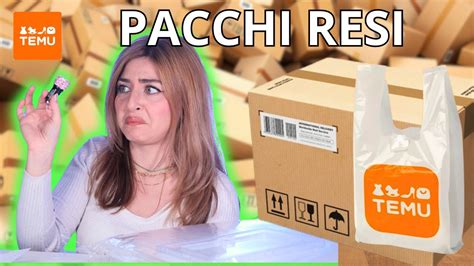 Apro Pacchi Misteriosi Temu Resi Mystery Unboxing Temu Youtube