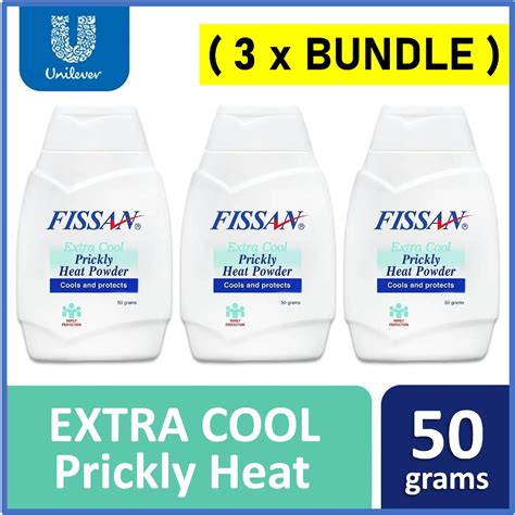 Fissan Extra Cool Prickly Heat Powder Daily Protection With Talc And