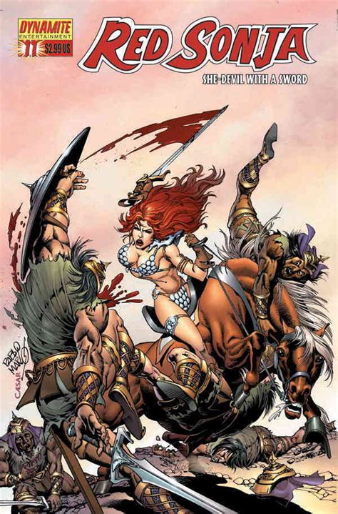 Red Sonja Dynamite D Fn Dynamite Pablo Marcos Comic Books