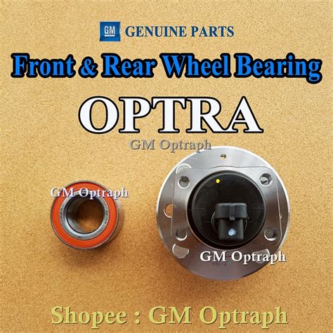 Optra Front Wheel Bearing Rear Hub W Wheel Bearing Chevrolet Gm