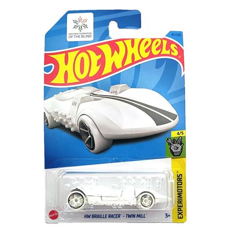 HOT WHEELS HW Braille Racer Twin Mill MATTEL Shopee Brasil