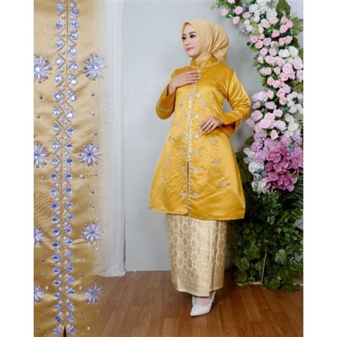 Jual Baju Kurung Siti Nurbaya Kebaya Tafeta Payet Tafeta Rok