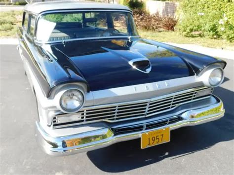 1957 FORD DEL RIO STATION WAGON CALIFONIA CAR WOW Classic Ford