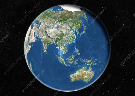 Southeast Asia, satellite image - Stock Image - C003/2263 - Science ...