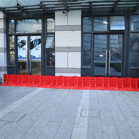 Flood Prevention Barriers L Shaped Plastic ABS Water Barrier Flood