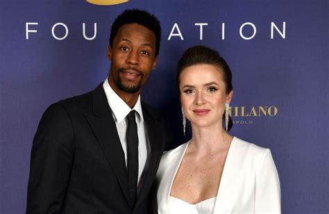 Gaël Monfils et son épouse Elina Svitolina pour lamour du tennis Elle